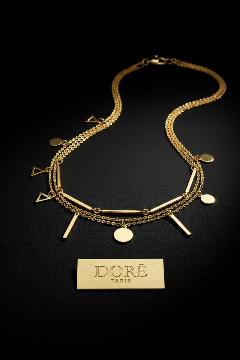 Colliers Femme Acier Inoxydable | DORē Paris