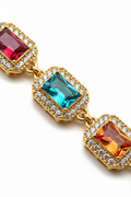 Bracelet multicolore - détails nets